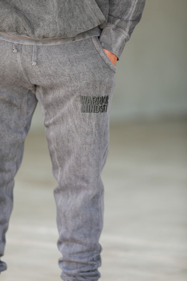 DISTRESSED Embroidered Sweat Pant
