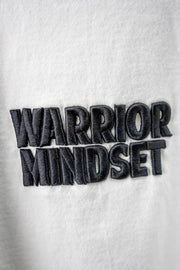 "Win the War Within" Sleeveless Muscle Tee - White
