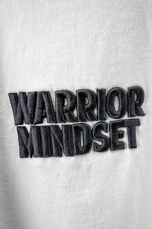"Win the War Within" Sleeveless Muscle Tee - White