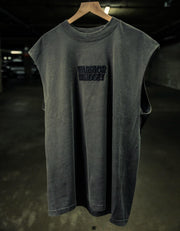 "Built to Last. Born to Win" Sleevless Muscle Tee - Gray