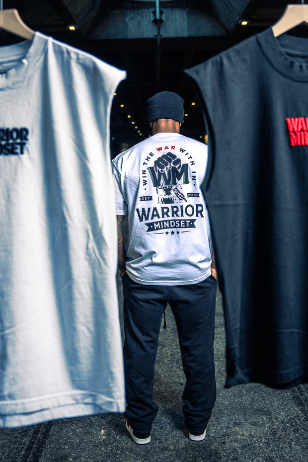 "Win the War Within" Heavyweight T-Shirt - White