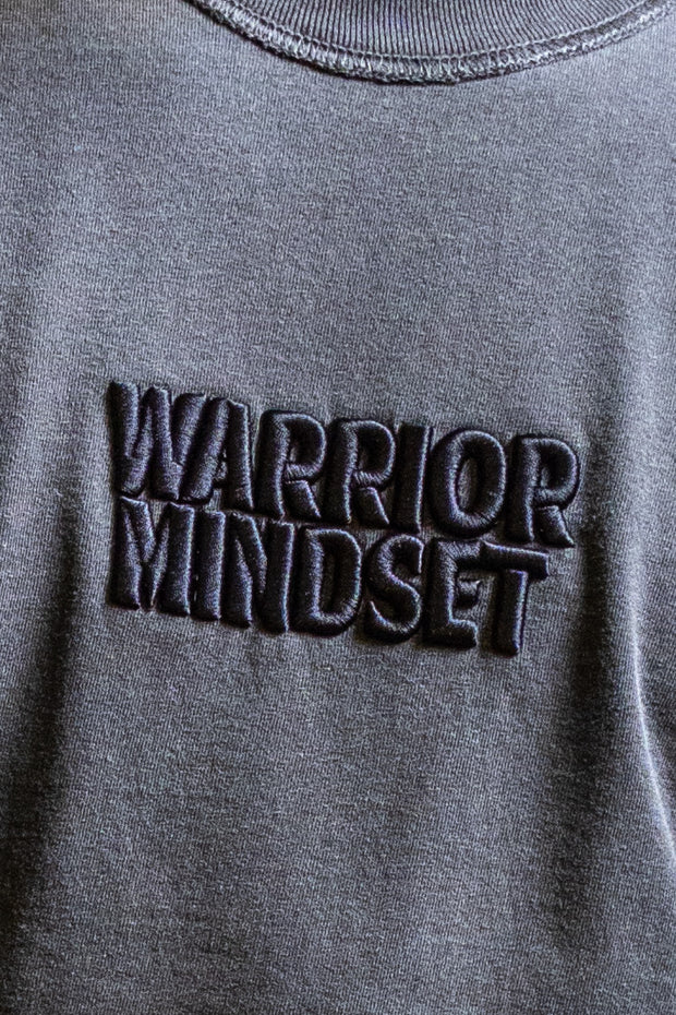 "Built to Last. Born to Win" Heavyweight T-Shirt - Gray