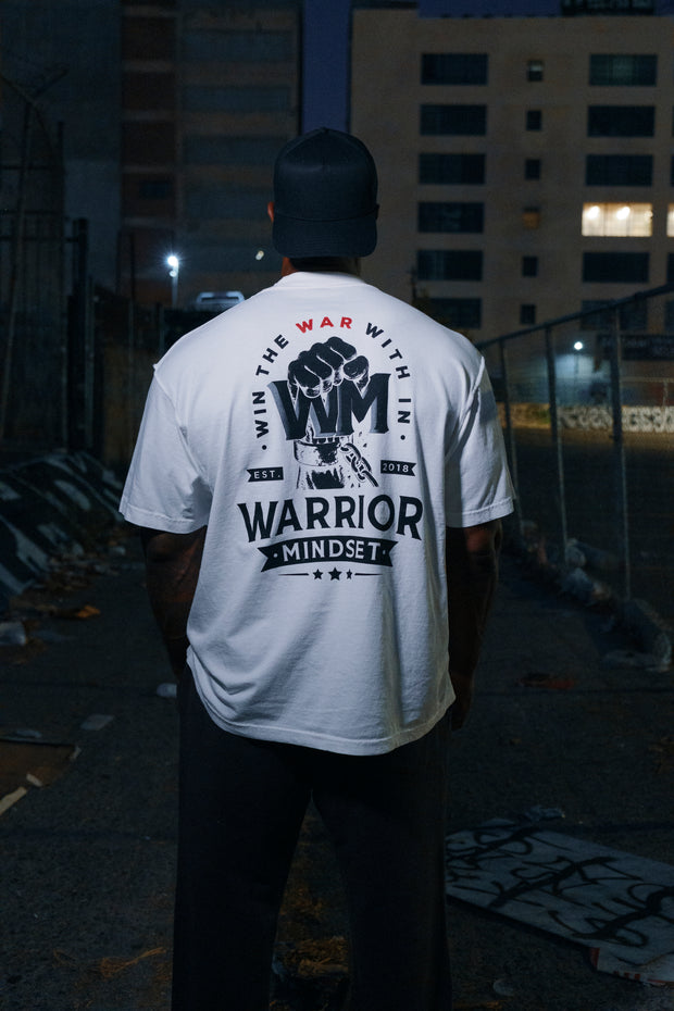 "Win the War Within" Heavyweight T-Shirt - White