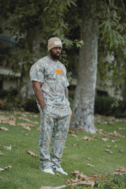 WARRIOR MINDSET™ CAMO TEE — ORANGE EMBROIDERY EDITION