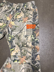 WARRIOR MINDSET™ CAMO SWEATPANTS — ORANGE EMBROIDERY EDITION