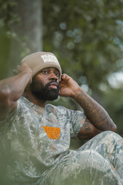 WARRIOR MINDSET™ Premium Tan Beanie