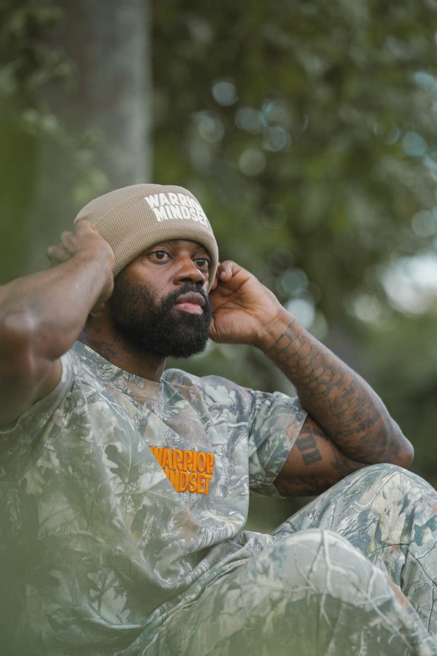 WARRIOR MINDSET™ Premium Tan Beanie