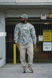 WARRIOR MINDSET™ CAMO LONG SLEEVE — CREAM 3D EMBROIDERY EDITION