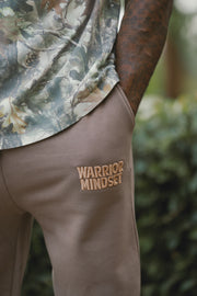 BROWN WARRIOR MINDSET™ PREMIUM FLEECE SWEATPANTS