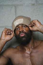 WARRIOR MINDSET™ Premium Tan Beanie