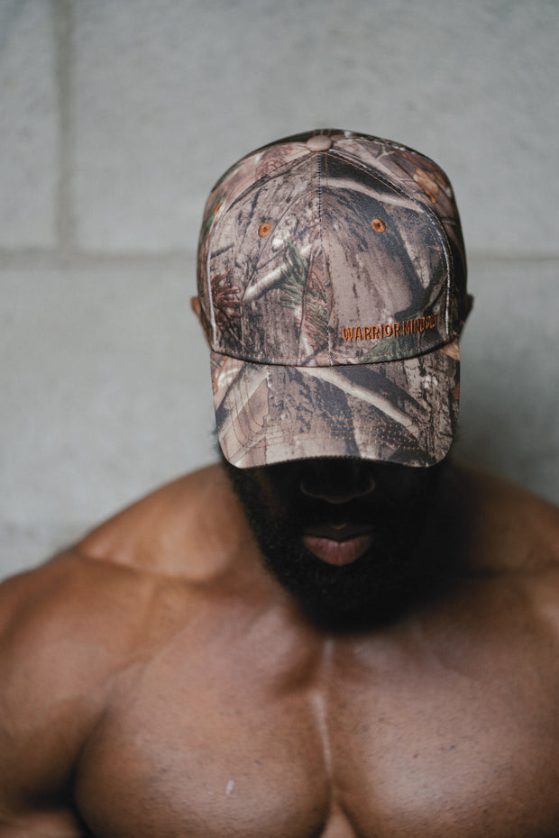 WARRIOR MINDSET™  – RealTree® Orange Stitch Cap