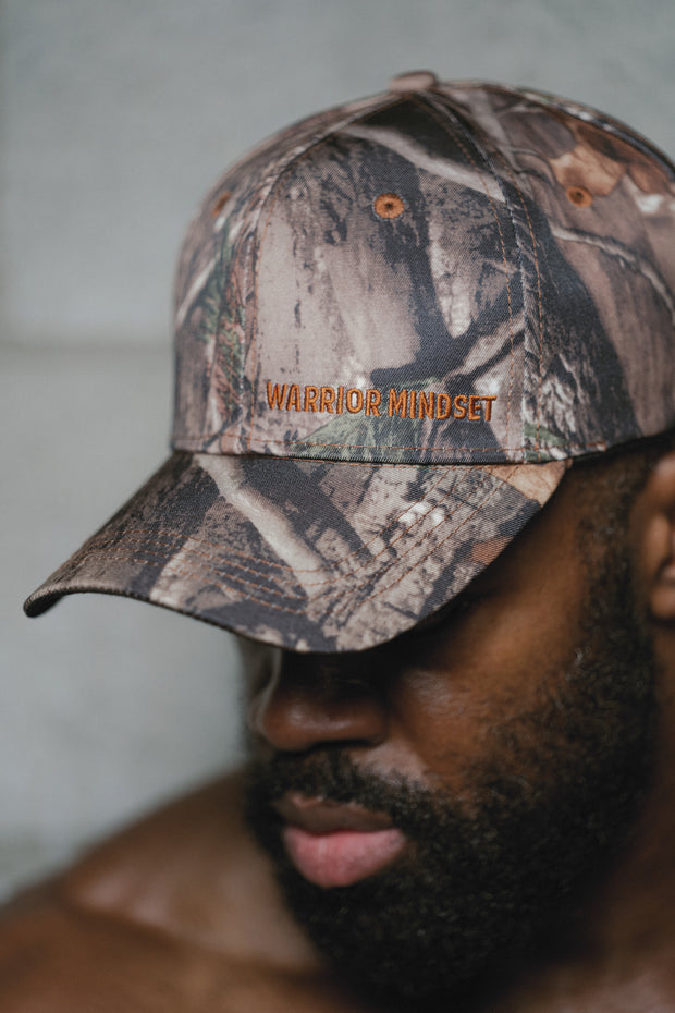 WARRIOR MINDSET™  – RealTree® Orange Stitch Cap