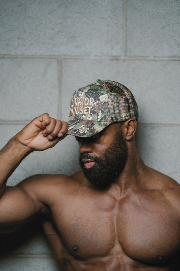 WARRIOR MINDSET™ CAMO TRUCKER – FALL DROP