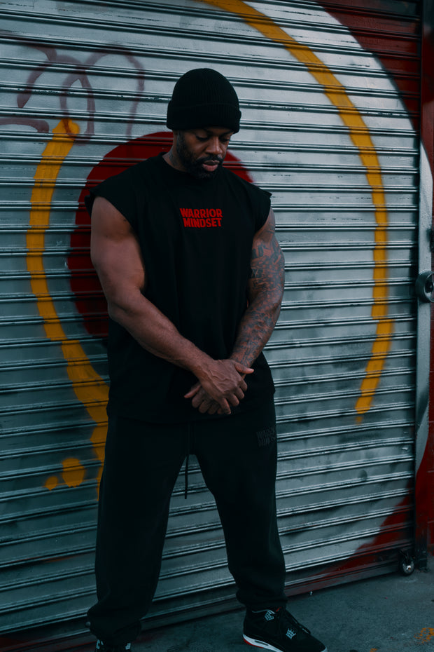 "Warriors do more with Less" Sleeveless Muscle Tee