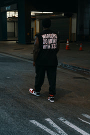 "Warriors do more with Less" Sleeveless Muscle Tee